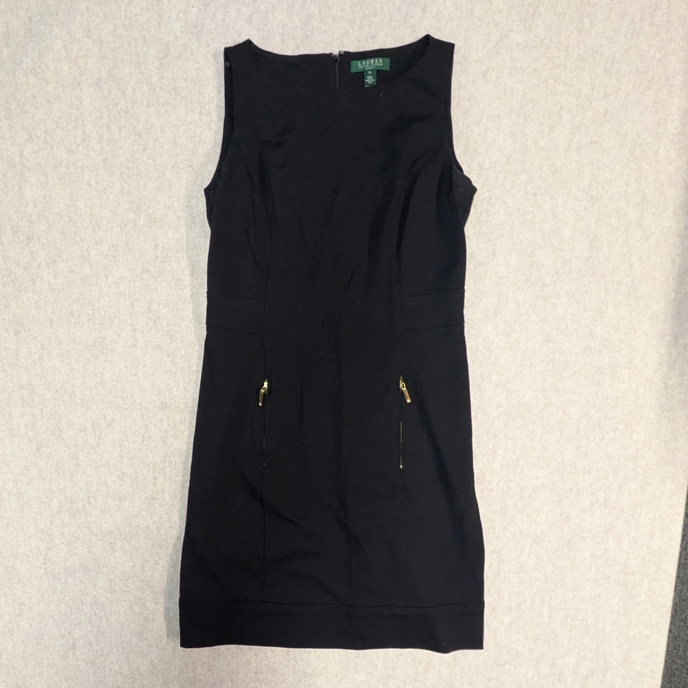 The Perfect Little Black Dress LBD From Ralph Lauren Size Women's 10